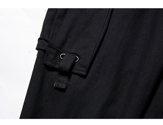 Pantalones Cargo Hip-Hop Funcionales Hombre Otoño Invierno - Estilo Urbano Holgado - Image 15