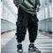 Pantalones Cargo Hip-Hop Funcionales Hombre Otoño Invierno - Estilo Urbano Holgado