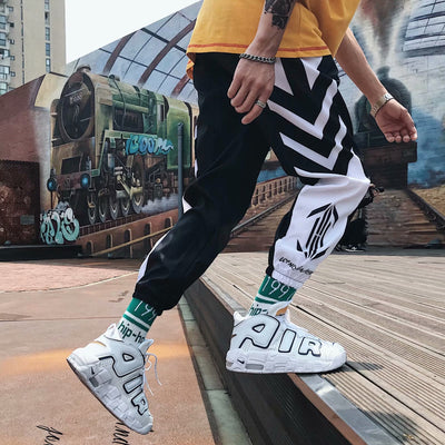 Pantalones Harem Sueltos Estilo Coreano Tie Dye - Casual Hip-Hop Unisex - Image 2