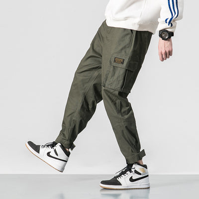 Pantalones Casuales Holgados Japoneses para Hombre - Talla Grande Otoño - Image 9