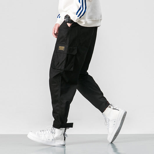 Pantalones Casuales Holgados Japoneses para Hombre - Talla Grande Otoño - Image 16