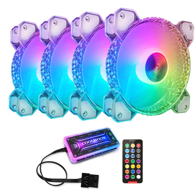 Ventilador RGB 12cm Silencioso con Apertura Diamante para PC - Image 15
