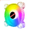 Ventilador RGB 12cm Silencioso con Apertura Diamante para PC