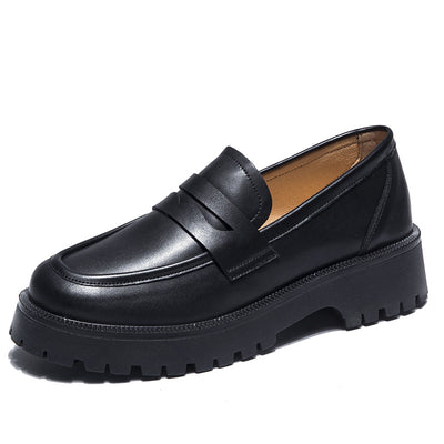 Mocasines Casuales Universitarios con Suela Gruesa - Estilo Tendencia para Mujer - Image 8
