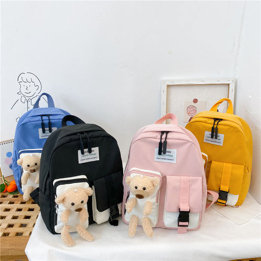 Mochila Infantil Osito Adorable con Diseño Cartoon - Image 9