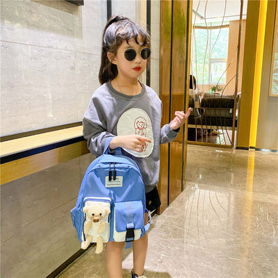 Mochila Infantil Osito Adorable con Diseño Cartoon - Image 16