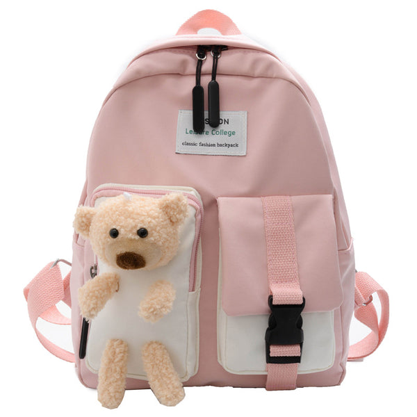 Mochila Infantil Osito Adorable con Diseño Cartoon
