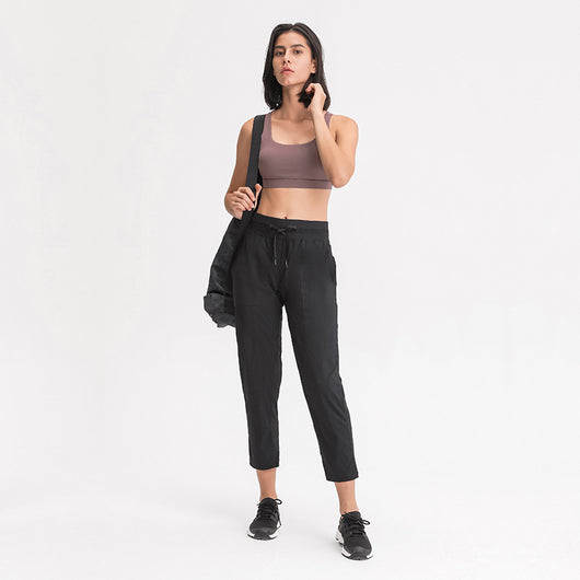 Pantalones Yoga Deportivos Rectos con Bolsillos - Image 9