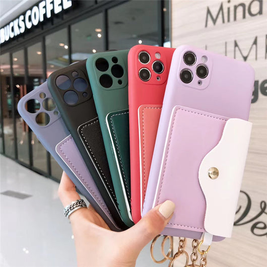 Funda Monedero Cartoon con Correa para Celular - Image 15