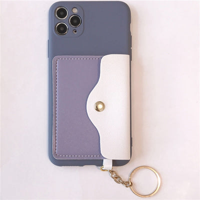 Funda Monedero Cartoon con Correa para Celular - Image 18
