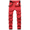 Pantalones Vaqueros Rotos Elásticos de Moda
