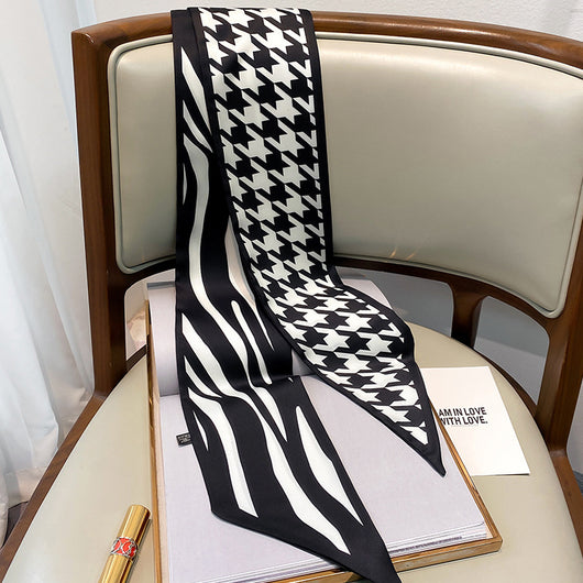Pañuelo Elegante con Cintas Largas y Fluidas - Image 10