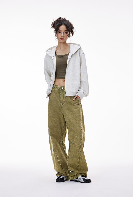 Pantalones Casuales Retro Desestructurados para Hombre - Image 15