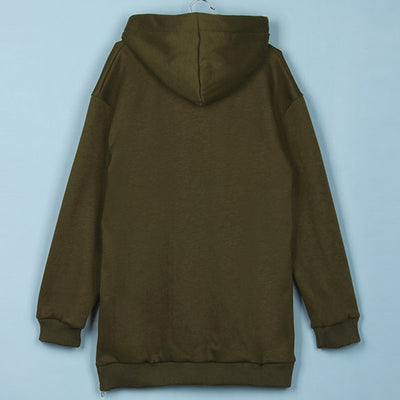 Sudadera Mujer con Capucha Suelta y Manga Larga - Image 18