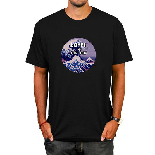 Playera The Great Wave Hip Hop para Hombre - Image 7
