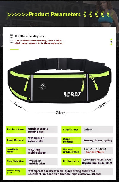 Riñonera Deportiva Impermeable para Correr y Entrenamientos - Image 14