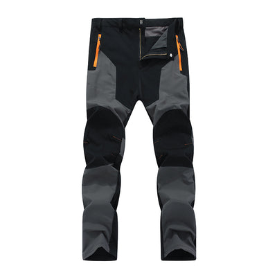 Pantalones de Senderismo Elásticos Impermeables Resistentes al Viento
