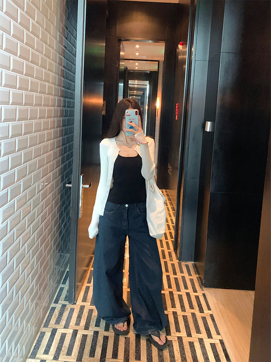 Cardigan Tejido Abotonado para Mujer con Chaleco Integrado - Image 23