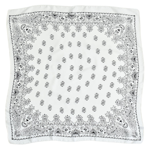 Pañuelo Profesional Estampado Paisley 70cm para Mujer - Image 5