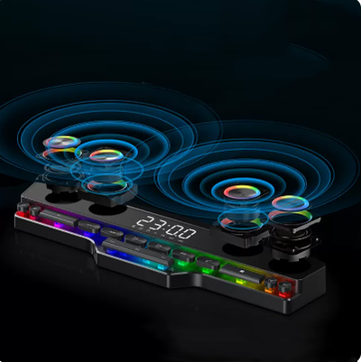 Parlante Bluetooth Estéreo Portátil con Subwoofer Potente - Image 5