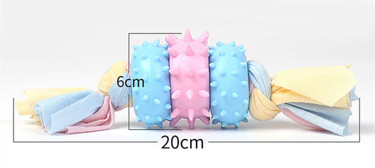 Juguete Dental TPR para Perros - Cuerda Trilobular Resistente a Mordidas - Image 5