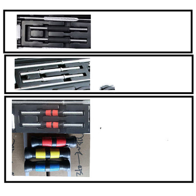 Set Completo de Mancuernas y Barras Pintadas para Hogar - Image 7