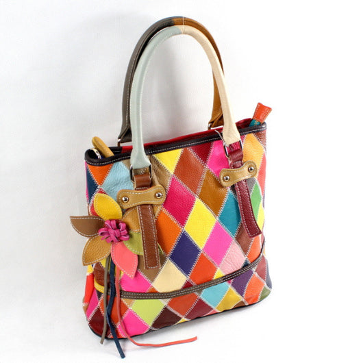 Bolso de Cadena Rombos Geométricos Vertical - Image 8