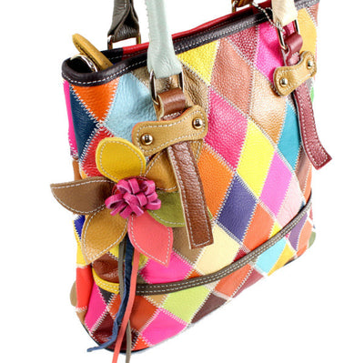 Bolso de Cadena Rombos Geométricos Vertical - Image 5