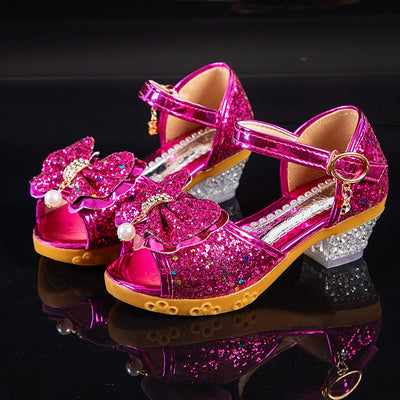 Tacones Altos de Cristal Estilo Coreano Versátiles - Image 9