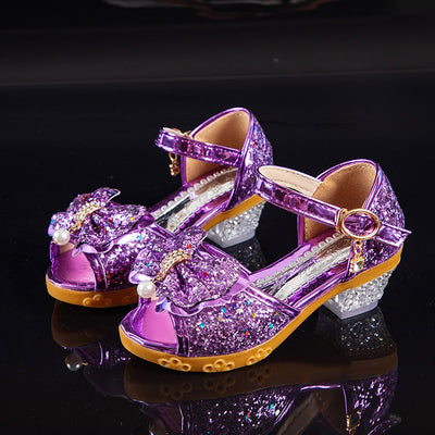 Tacones Altos de Cristal Estilo Coreano Versátiles - Image 2