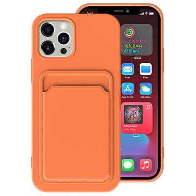 Funda TPU con Ranura para Tarjetas Compatible con iPhone 12, 11, XR - Protección Mate - Image 5
