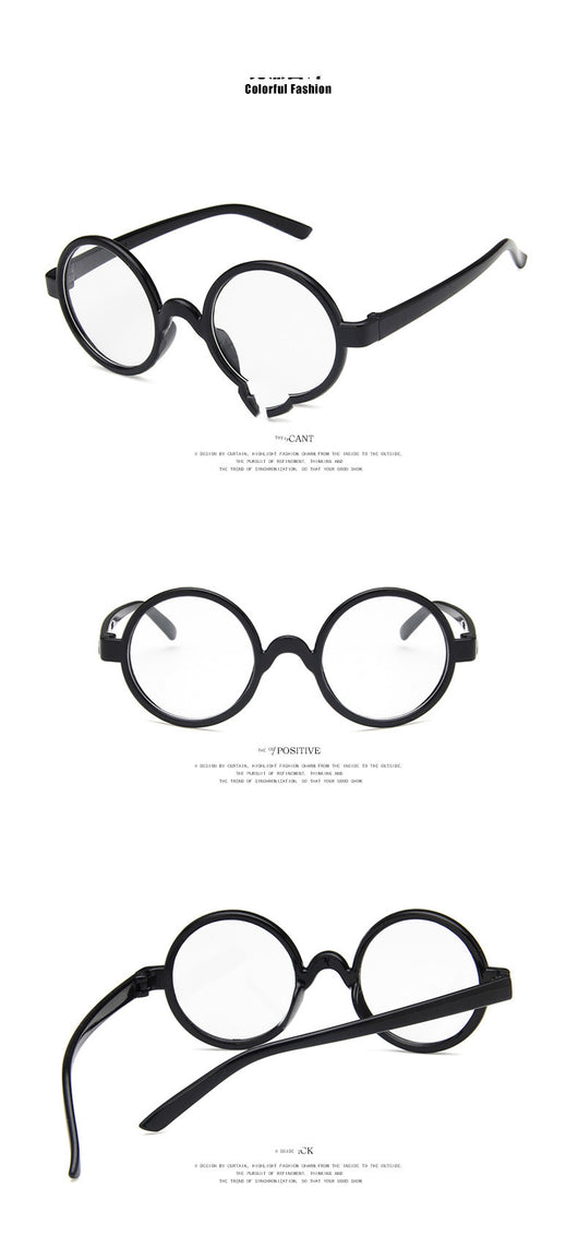 Gafas Infantiles Retro Redondas con Detalles Decorativos Estilo Coreano - Image 13