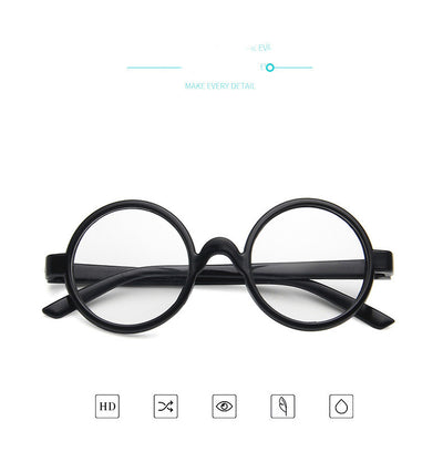 Gafas Infantiles Retro Redondas con Detalles Decorativos Estilo Coreano - Image 5