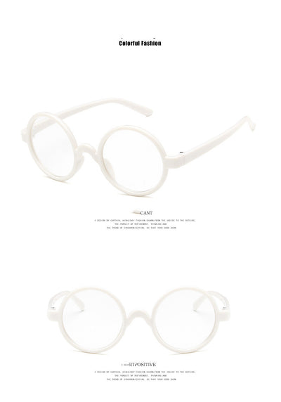 Gafas Infantiles Retro Redondas con Detalles Decorativos Estilo Coreano - Image 4
