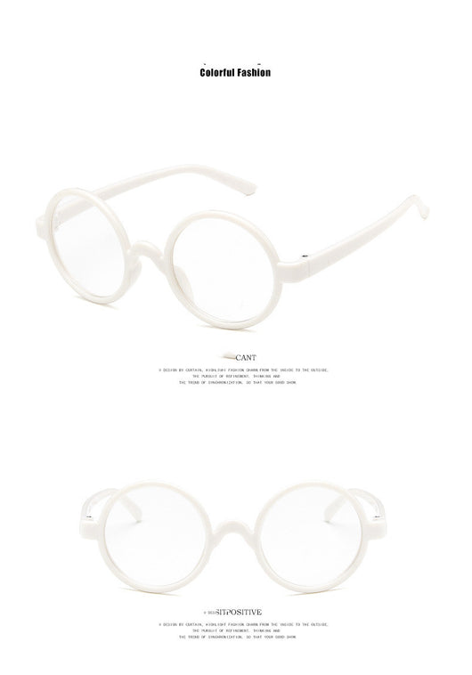 Gafas Infantiles Retro Redondas con Detalles Decorativos Estilo Coreano - Image 4