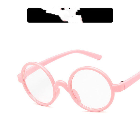 Gafas Infantiles Retro Redondas con Detalles Decorativos Estilo Coreano - Image 2