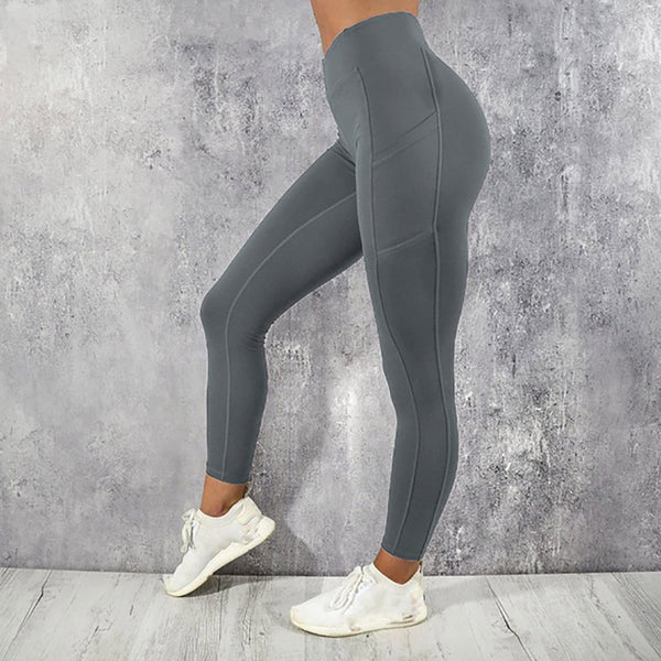 Leggings Deportivos Cintura Alta con Costuras Reforzadas