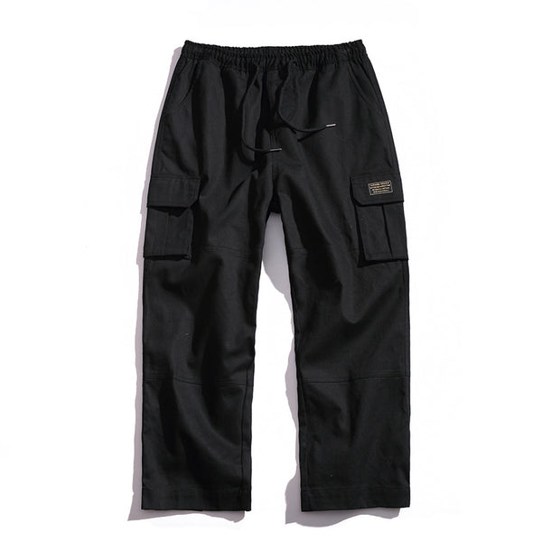 Pantalones Casuales Holgados Japoneses para Hombre - Talla Grande Otoño
