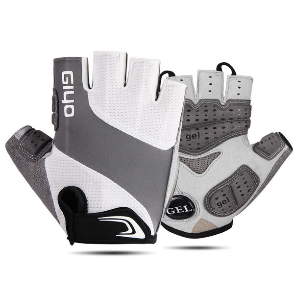 Guantes de Ciclismo Medio Dedo con Gel - Transpirables para Hombre y Mujer