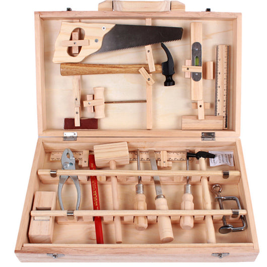 Caja de Herramientas de Madera para Niños - Juego de Construcción y Desarmado - Image 18