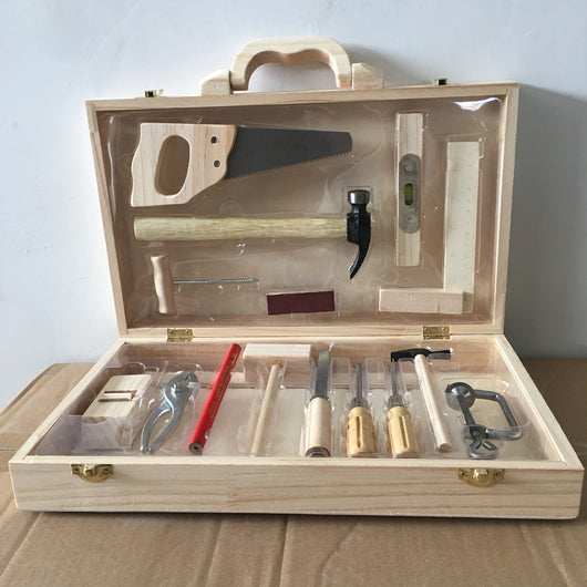 Caja de Herramientas de Madera para Niños - Juego de Construcción y Desarmado - Image 24