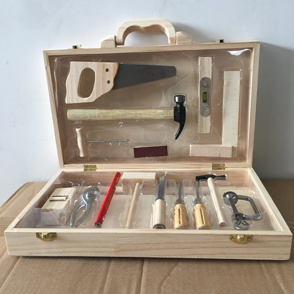 Caja de Herramientas de Madera para Niños - Juego de Construcción y Desarmado - Image 12