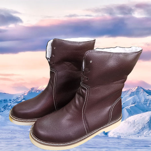 Botas de Nieve con Punta Redonda - Image 5