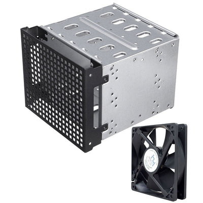 Adaptador de Bahía 5.25" a 3.5" - Convertidor de Unidades de Disco Duro - Image 12