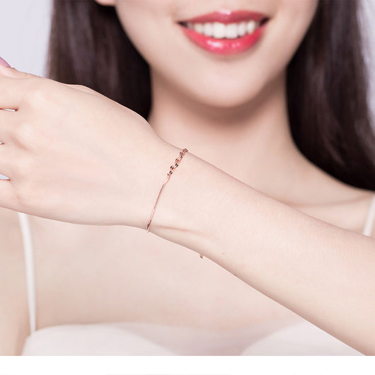 Pulsera de Plata Esterlina Europea y Americana para Niñas - Image 9