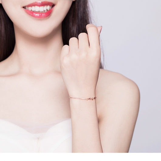 Pulsera de Plata Esterlina Europea y Americana para Niñas - Image 7