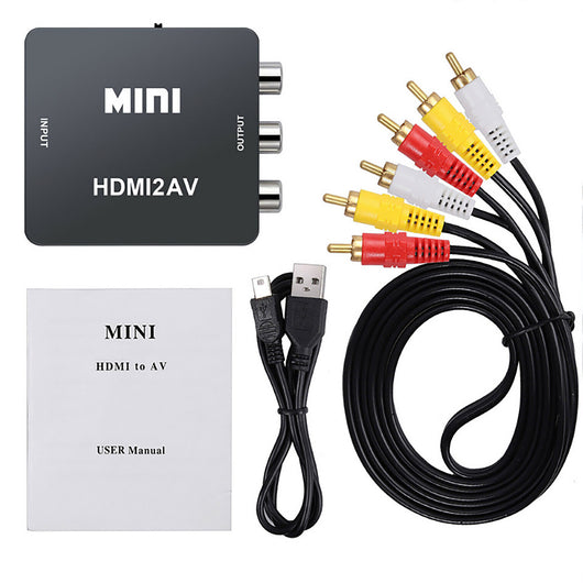 Convertidor Adaptador de HDMI a RCA AV Full HD 1080p - Image 4
