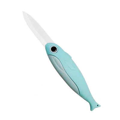 Cuchillo Cerámico Plegable para Frutas y Verduras - Portátil Mini Pelador - Image 8