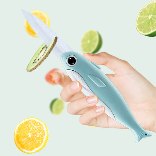 Cuchillo Cerámico Plegable para Frutas y Verduras - Portátil Mini Pelador - Image 5