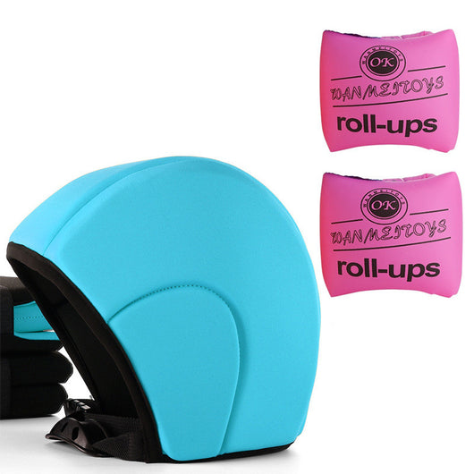Flotador de Casco y Brazaletes de Seguridad para Niños y Principiantes - Image 8